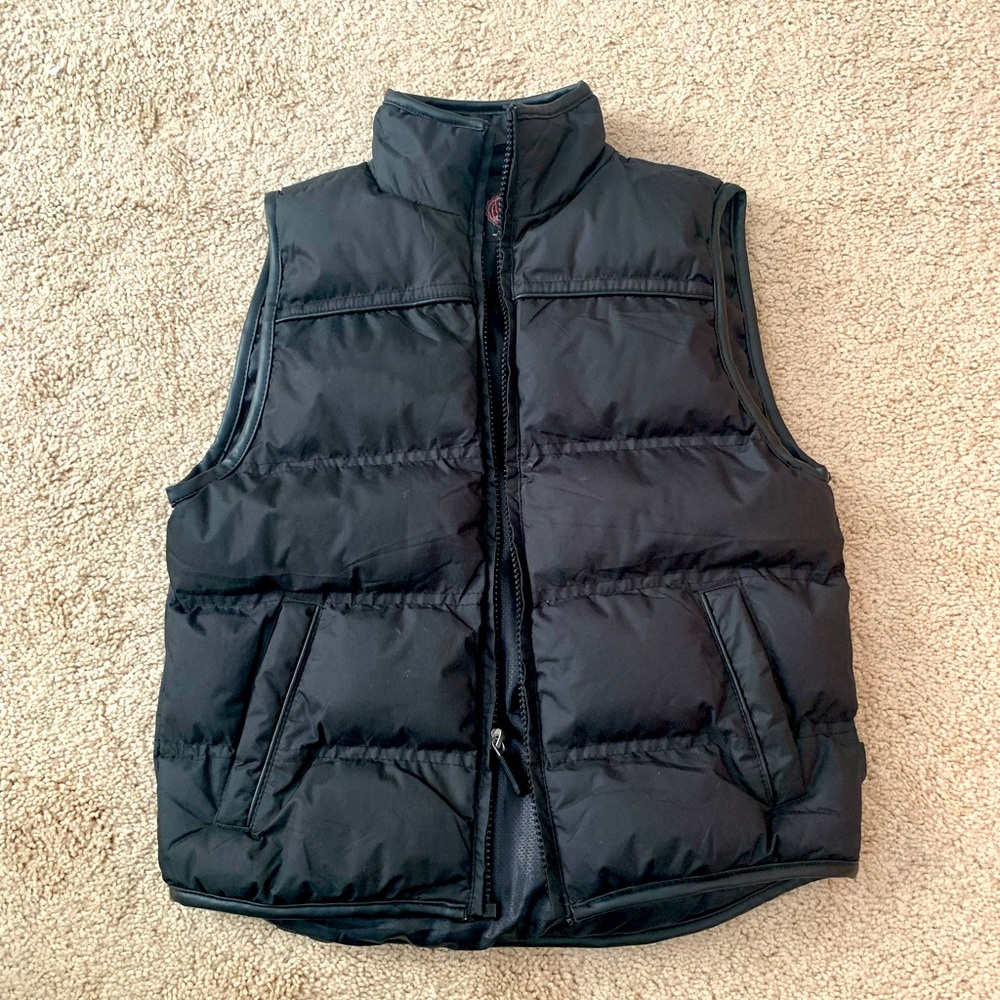 Boy or girl puffy vest. Barely worn.